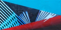 /acrylic, oil on canvas/100x50cm