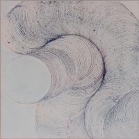 pigment and oil on canvas 50x50cm